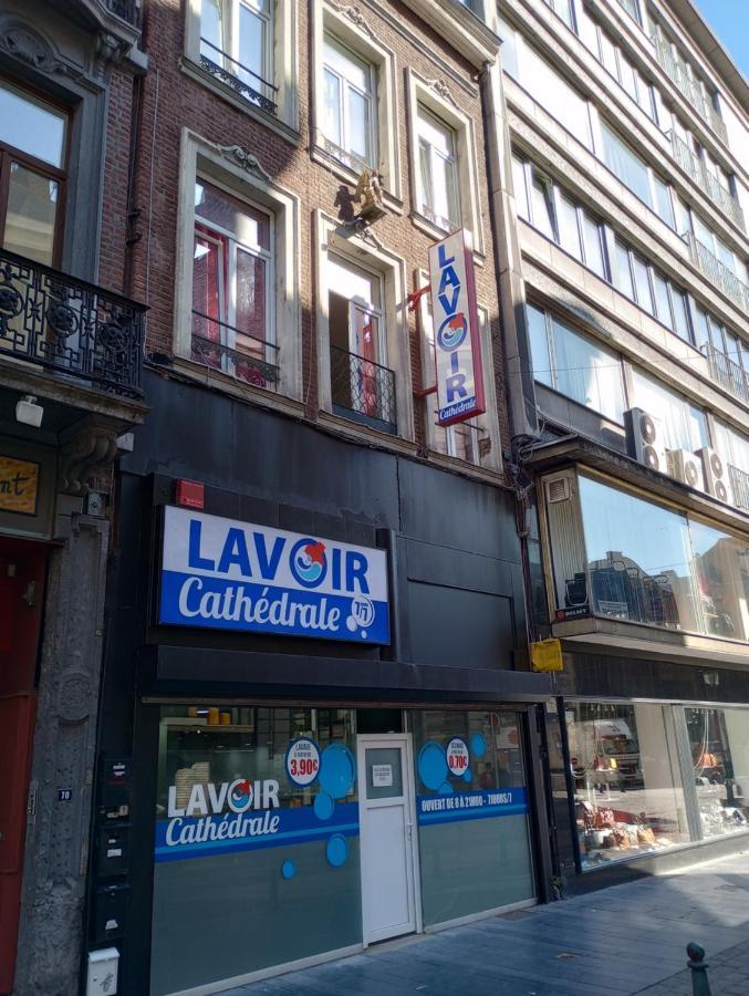Charmant Duplex A 200M De La Cathedrale Apartment Liège Exterior foto
